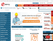 Tablet Screenshot of e-alarmy.pl